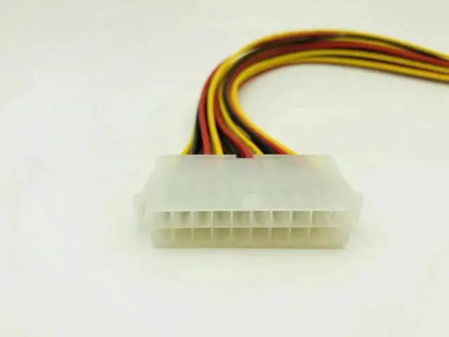 Alt view image 3 of 6 - 20 Pin Male to 20Pin Female Internal PC PSU Power Adapter 20P ATX Extension Cable Connector Motherboard Power Supply for Desktop