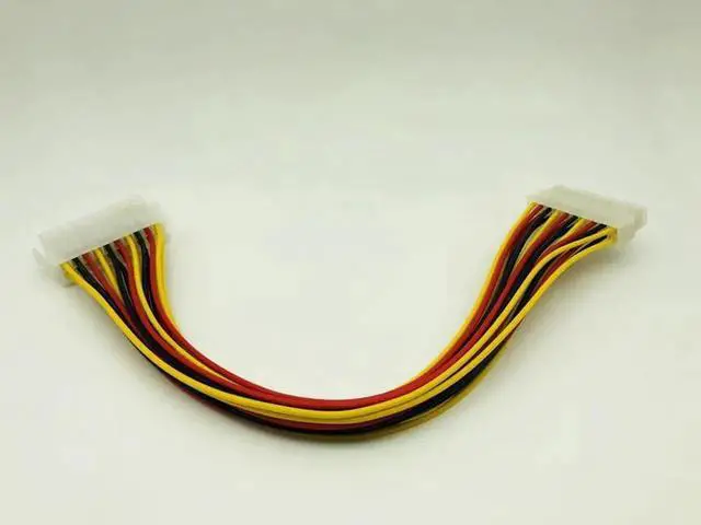Alt view image 5 of 6 - 20 Pin Male to 20Pin Female Internal PC PSU Power Adapter 20P ATX Extension Cable Connector Motherboard Power Supply for Desktop
