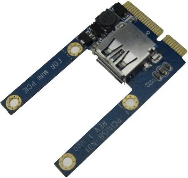 Main image of USB 2.0 USB2.0 Female to Mini pcie pci-express PCI-E pci Express Adapter card For USB Flash Disk & Wifi Wireless Card