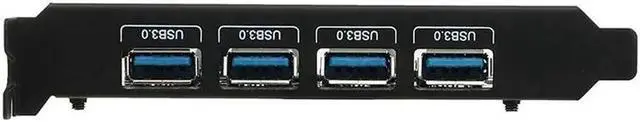 Alt view image 4 of 6 - 1Pcs Super Speed USB 3.0 PCI-E 4 Port Expansion Card for MAC for OSX 10.8-10.12 Computer Add On Cards Circuit?Board