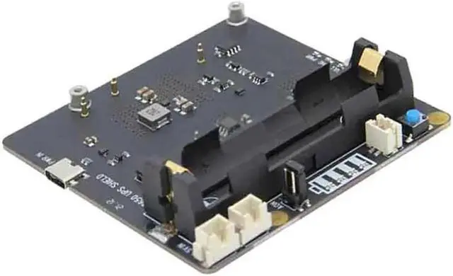 Alt view image 2 of 6 - Aomoproing 18650 Lithium Battery UPS Expansion Board X703 V1.2 Uninterruptible Power Supply Module for Raspberry Pi 4B
