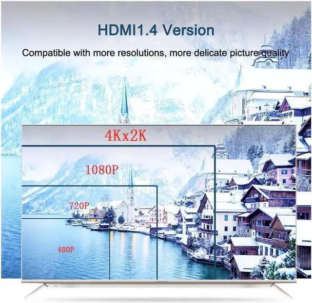 Alt view image 2 of 7 - 4K*2K@60Hz 2x2 HDMI Matrix Switcher 4K HDMI Video Switch SPDIF Stereo Audio Extractor Adapter 3D Switcher 2 in 2 Out HDMI Splitter for PS4/PS3 TV Box