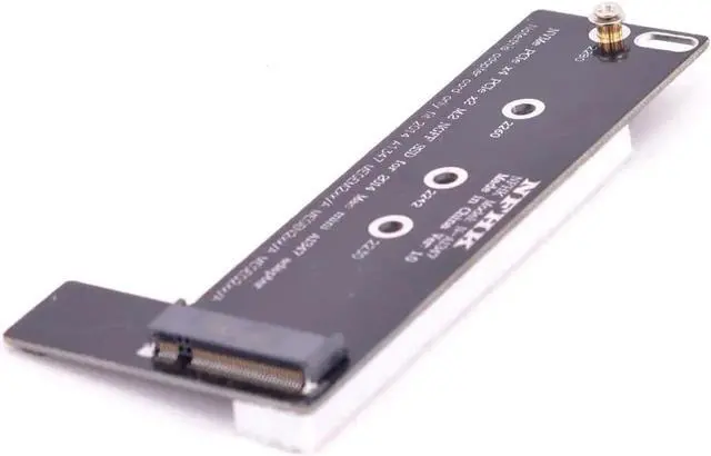 Alt view image 4 of 5 - Aomoproing M key NVMe M.2 SSD to For Apply Mac Mini 2014 A1347 MEGEN2 MEGEM2 MEGEQ2 adapter PCIe NGFF riser card