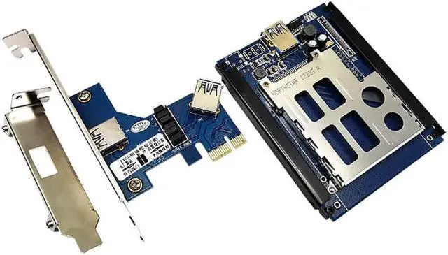 Alt view image 4 of 4 - Aomoproing PCI Express to Express Card socket support Express Card/34 ExpressCard/54 cards