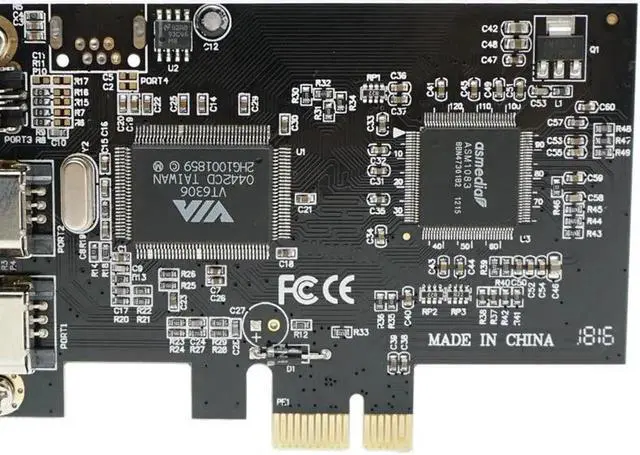 Alt view image 3 of 6 - PCIe with 6Pins PCI-E FIREWIRE 400 IEEE 1394 CARD VIA CHIPSET WORK WIN7 MAC OS pci-e to 1394 a b WITH CABLE