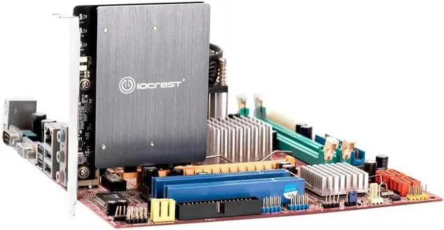 Alt view image 3 of 6 - Aomoproing Dual M.2 Ngff Sata Ssd B Key Pci-e 3.0 X1 Adapter with Heatsink Support 2230, 2242, 2260, 2280 and 22110