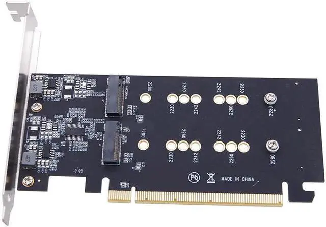 Alt view image 6 of 6 - Aomoproing PCI Express Riser Card x8 to x16 Left Slot Adapter For 1U Servers