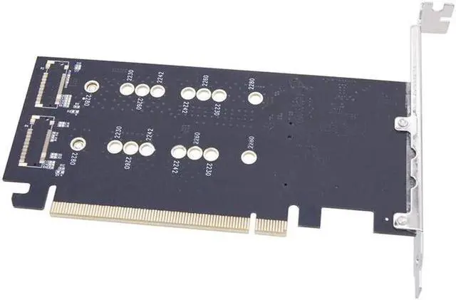 Alt view image 5 of 6 - Aomoproing PCI Express Riser Card x8 to x16 Left Slot Adapter For 1U Servers