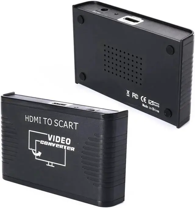 Alt view image 3 of 6 - 1080P HD HDMI to Scart Converter HDMI input + Scart output Audio Splitter Adapter for Blue Ray DVD STB SKY TV