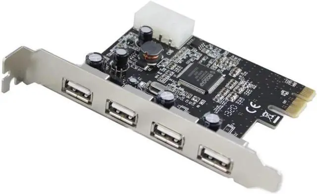 Main image of Aomoproing 4 Ports USB 2.0 PCIE HUB CARD Renesas usb expansion USB 2.0 PCI-Express card Moschip