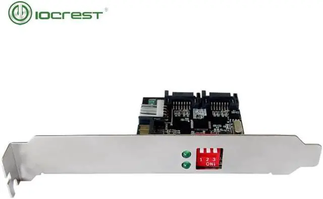 Alt view image 4 of 6 - Aomoproing 1:2 (2x1) Internal SATA II Port Multiplier (PM), Bracket Mounting, RAID 0, 1, JBOD