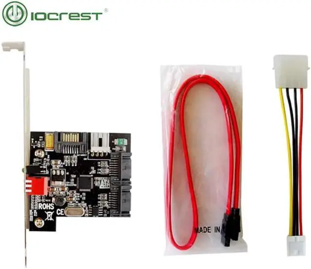 Alt view image 5 of 6 - Aomoproing 1:2 (2x1) Internal SATA II Port Multiplier (PM), Bracket Mounting, RAID 0, 1, JBOD