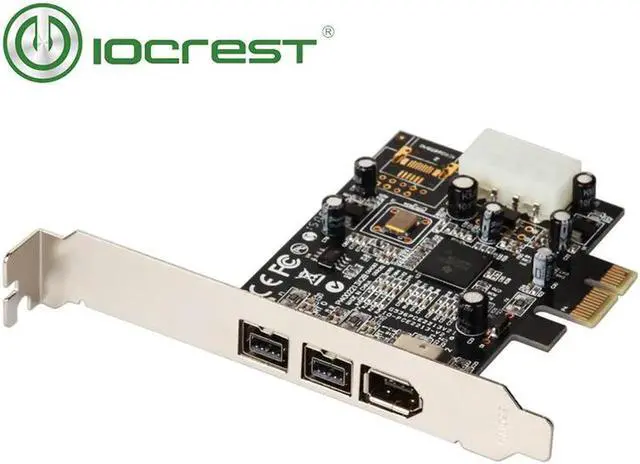 Main image of Aomoproing IOCREST PCI Express 3 Port Firewire 1394B & 1394A PCIe 1.1 x1 Card TI XIO2213B Chipset