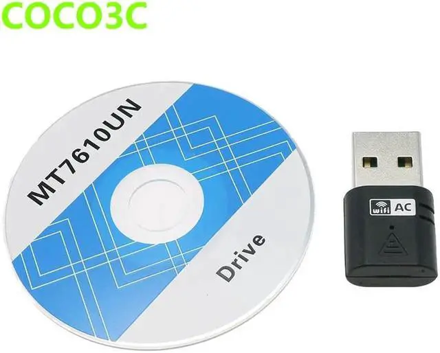 Alt view image 5 of 6 - Aomoproing AC 600Mbps WIFI Dual Band Dongle USB Wi Fi Adapter 2.4G+5GHz Antenna Wi-Fi 802.11ac/b/g/n Wireless-N Gigabit Speed Network Card