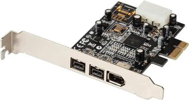 Main image of Aomoproing 2 ports 1394B + 6 Pin 1394A PCI-e card External Firewire 800 400 IEEE 1394b PCI express card Chipset TI2213