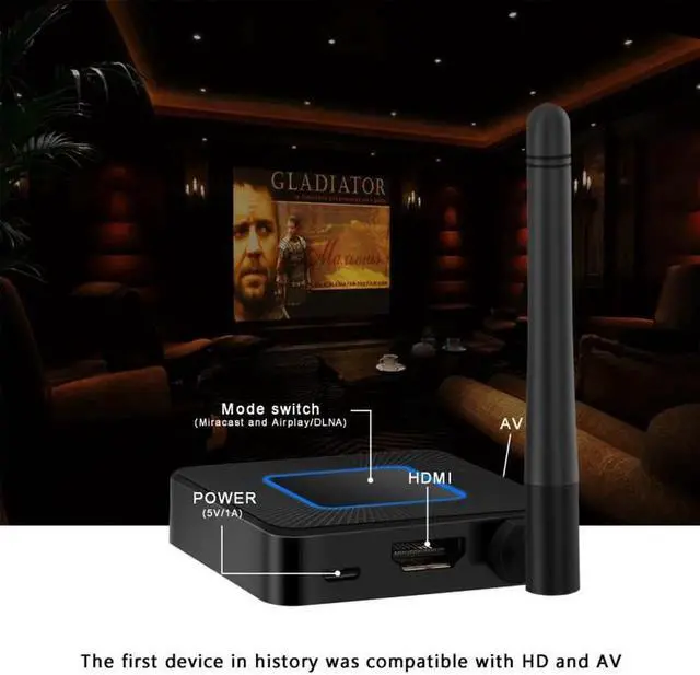 Main image of Screen Mirroring Adapter AV HDMI 5G Wifi Display Dongle 1080P HDMI Video Receiver Mini Display Receiver