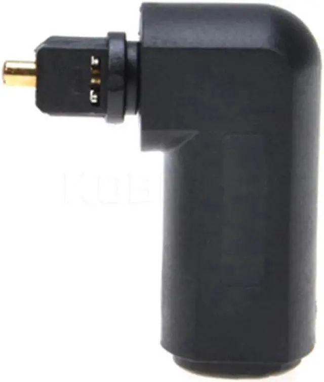 Alt view image 3 of 6 - 20pcs Toslink 90 Degree Optical Audio Cable Adapter Male to Female Right Angle 360 Rotates PC TV DVD Stereo Optical Cable