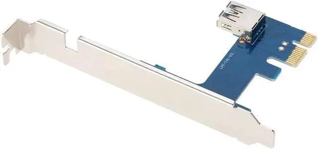 Alt view image 5 of 6 - Aomoproing High Quality PCI-E 1X Expansion Kit 1 to 4 Slots Switch Multiplier Hub Riser Card Adapter with USB 3.0 Cable Pcie Mining Modules