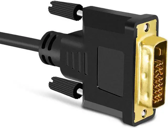 Alt view image 5 of 6 - 10Pcs DVI-D DVI To VGA Converter Adapter Video Cable 24+1 25Pin DVI-D To VGA 15Pin Active 1080P For Projector TV PS3 PC