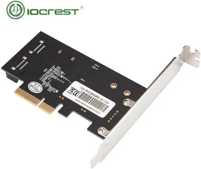 Alt view image 5 of 6 - Aomoproing Internal 4 Port Non-Raid SATA III 6GB/S with M.2 B-Key 22x42 Pci-E X4 Controller Card for Desktop PC Support SSD and HDD