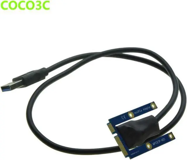 Alt view image 5 of 6 - Aomoproing Mini PCIe 1 to 3 PCI express 1X slots Riser Card Expansion adapter Mini ATX Laptop to PCI-e Port Multiplier