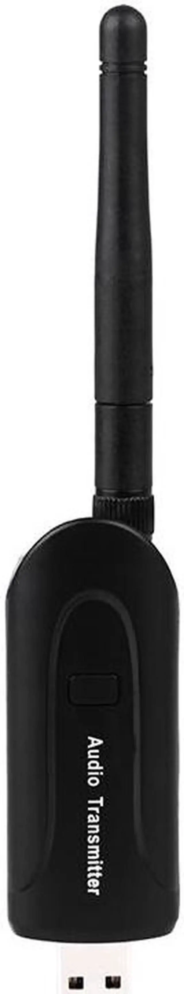 Alt view image 2 of 6 - 3.5mm Jack Audio Double-decoding Transmitter Bluetooth 4.0 Adapter Wireless Audio Transmitter for TV PC Aptx