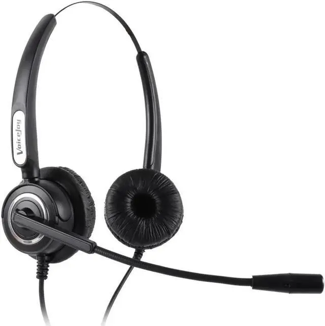 Main image of Aomoproing RJ9 plug Noise canceling Telephone headset call center headset business headphones with Volume+Mute switch for microphone