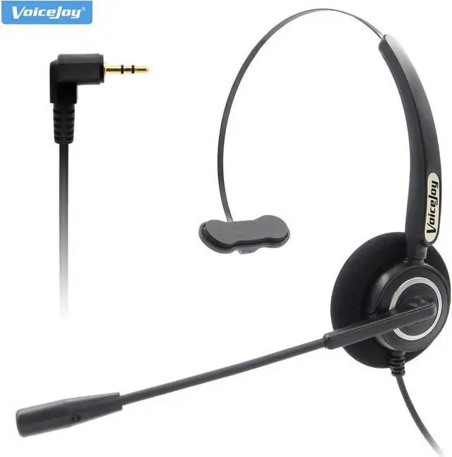 Main image of Aomoproing style Professional call center telephone headset with 2.5mm plug,heaset with noise cancelling microphone headphones