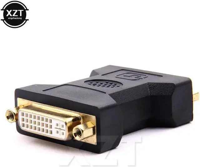 Alt view image 3 of 4 - est 10pcs/lot DVI 24+5 Female to Female DVI Connector Adapter Converter Gold Plated for computer HD TV LCD TV projectors