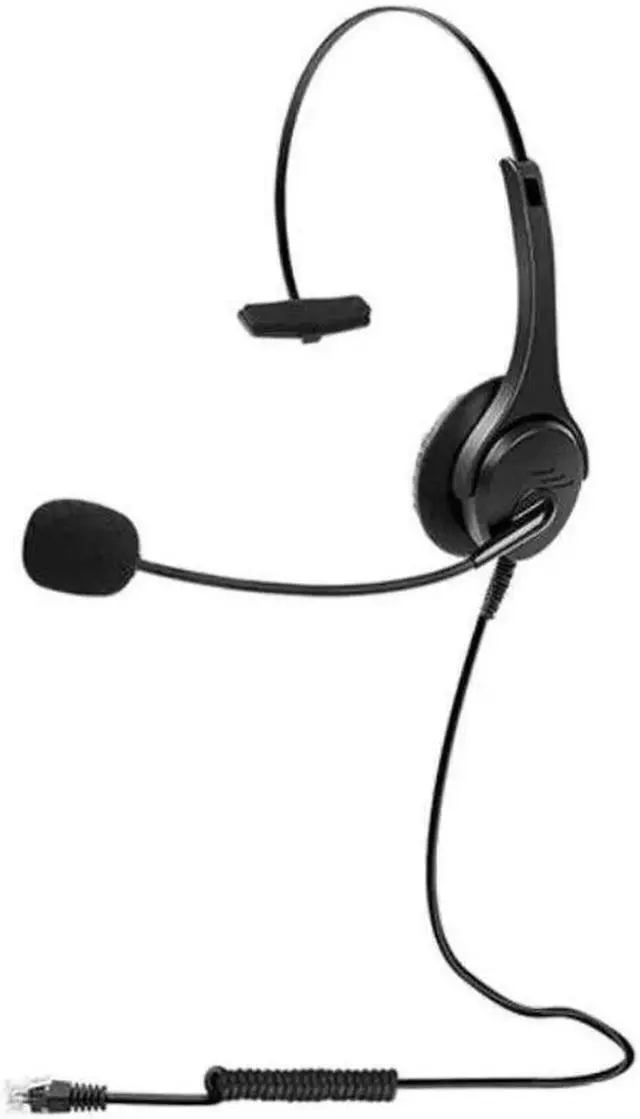 Main image of Aomoproing Phone headset headset call center earphone headband microphone RJ11 adapter