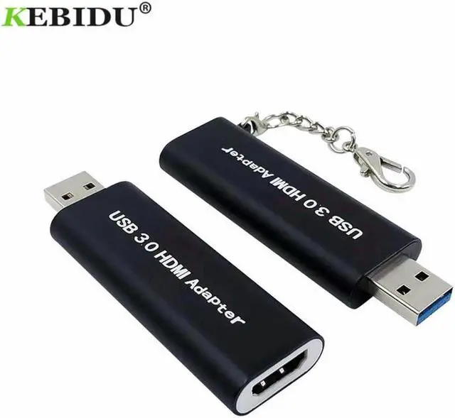 Alt view image 3 of 6 - Portable USB 3.0 to HDMI Converter Mini Keychain 1920 * 1080 HD Adapter for Windows 7 8 9 for Mac PC Wholesales