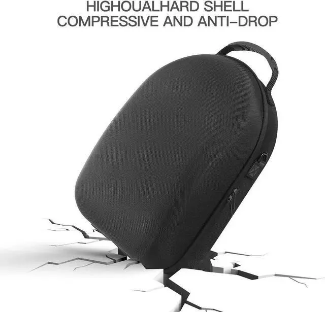 Alt view image 5 of 7 - Travel Carrying Case for Quest 3 VR Glasses Gaming Headset Controllers