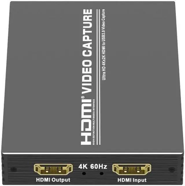 Alt view image 5 of 7 - 2.0 to USB3.0 Video Capture Card Dongle (Input 4K@60Hz MAX/Output 1080P@60Hz Max) with HDMI Stereo Audio Loopout for WiiU,Xbox 360/One,PS4,HDMI Camera,Game streaming, Video Conferencing,Live