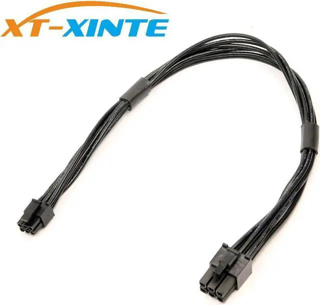 Alt view image 5 of 6 - Mini Small 6 Pin to PCI-E 6PIN Graphics Video Card Power Cable Cord 30cm Video Card Connector for Mac G5 for Mac Pro