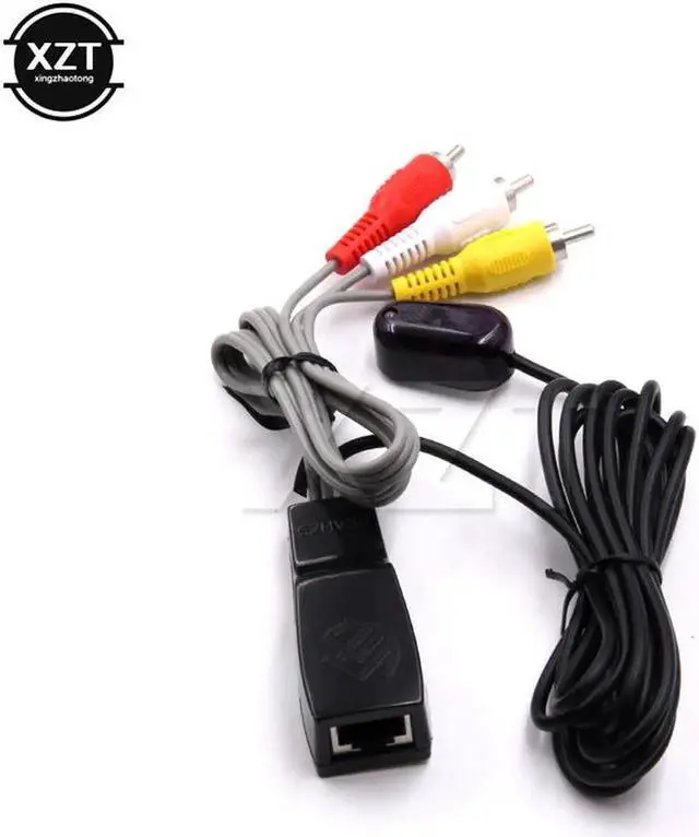 Alt view image 2 of 6 - PZ 1PCS cat5e/6 ethernet cable AV video audio extender over with IR Infrared Repeater USB power adapter Support 100meter hot