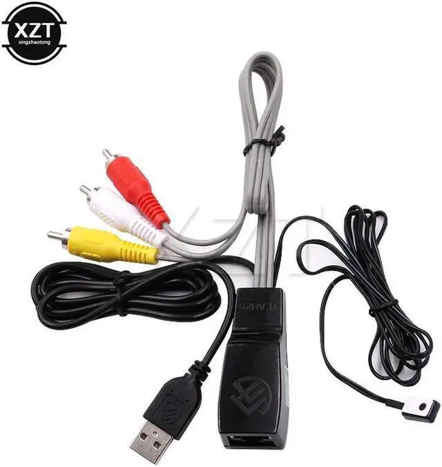 Alt view image 5 of 6 - PZ 1PCS cat5e/6 ethernet cable AV video audio extender over with IR Infrared Repeater USB power adapter Support 100meter hot