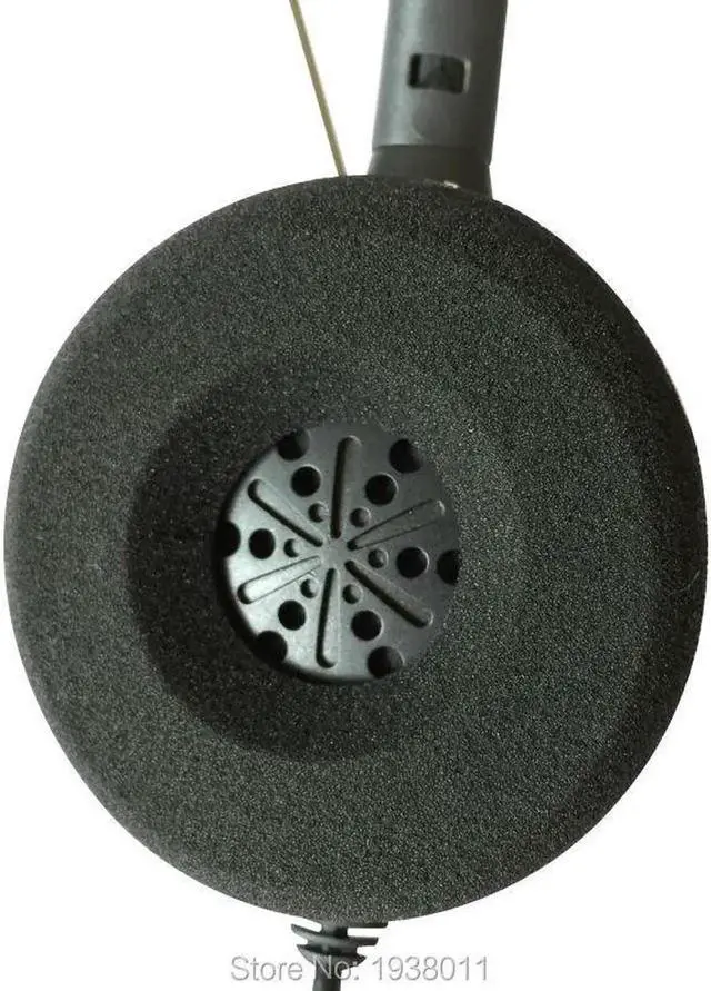 Main image of Aomoproing 4PCS =2 Pairs Black TOP QUALITY headset Accessories Ear Cushions Ear Cushion Doughnut for most call center headsets headphones