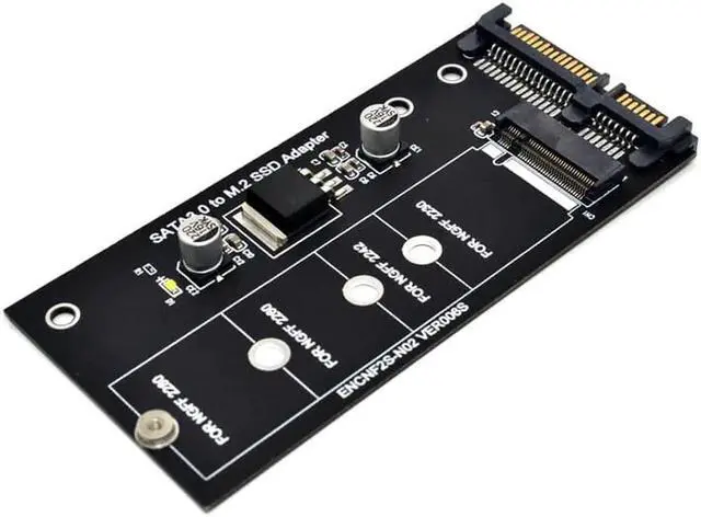 Alt view image 2 of 6 - M2 NGFF ssd SATA3 SSDs Turn Sata Adapter Expansion Card Adapter SATA to NGFF High capacity High power Connectors for Computer PC