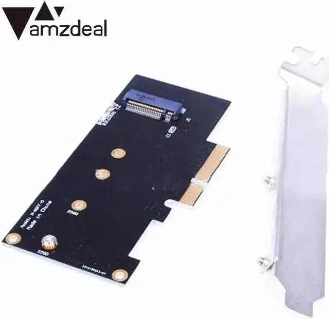 Alt view image 2 of 3 - PCI Express PCI-E X4 Slot Adapter Converter Transition PCIe Card For 2280 2230 2242 2260 M Key PCI-E X4 NG