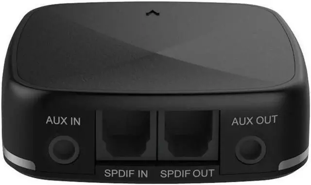 Alt view image 5 of 6 - Fiber 2-In-1 Bluetooth Wireless Adapter Bluetooth Transmitter Receiver support APT-X AAC Audio Adapter TV Transmitter