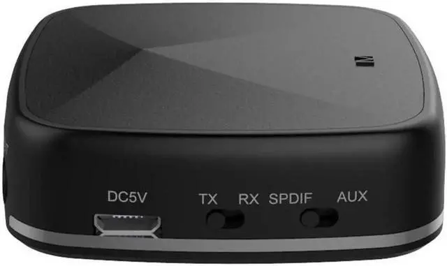 Alt view image 3 of 6 - Fiber 2-In-1 Bluetooth Wireless Adapter Bluetooth Transmitter Receiver support APT-X AAC Audio Adapter TV Transmitter