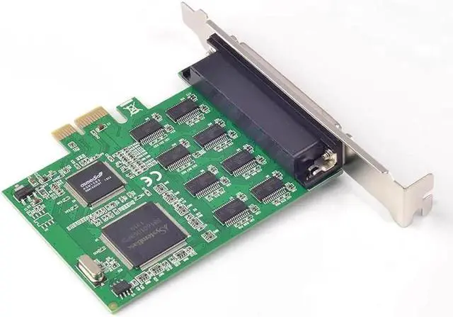 Alt view image 5 of 6 - PCI-e PCI express to 8 Serial RS232 Ports PCI E Multi I/O Card with Fan-out Cable Chip SystemBase