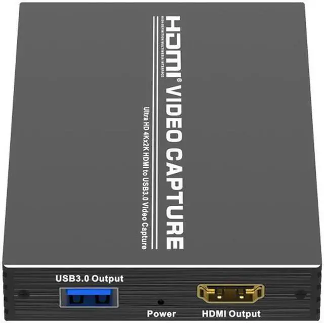 Alt view image 4 of 7 - 1.4 to USB 3.0 Video Capture Card Dongle with HDMI Loopout (Input 4K@30Hz MAX/Output 1080P@60Hz Max)with WiiU Xbox 360 One PS4 HDMI Camera for Game streaming,Video Conferencing,Live