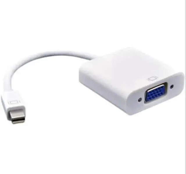 Alt view image 4 of 5 - 10pcs/lots Mouse over image to zoom Mini DisplayPort to Female VGA Adapter TV AV Cable for Apple Macbook Air pro