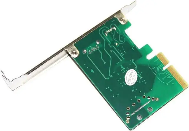 Alt view image 4 of 6 - 2 ports USB 3.1 Type-A + Type-C PCI express Card PCIe low profile bracket pci-e 4x to usb3.1 Type A & C adapter 10Gbps USB-C