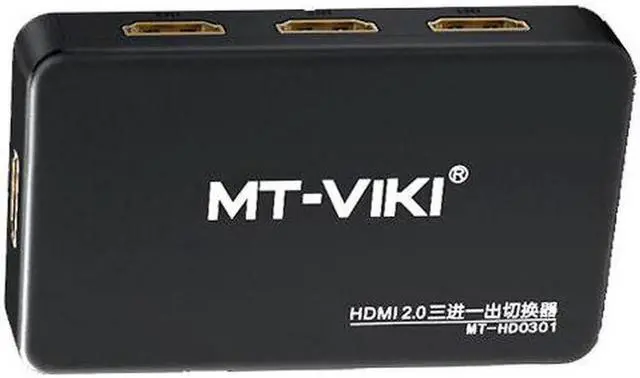 Alt view image 2 of 6 - MT-VIKI HDMI-Compatible Switch Selector Remote Control infrared Switcher Suitable For Computer laptop PS4 Sharing Projector TV