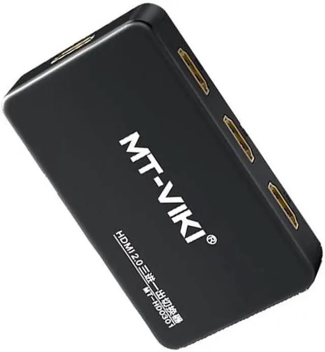 Alt view image 3 of 6 - MT-VIKI HDMI-Compatible Switch Selector Remote Control infrared Switcher Suitable For Computer laptop PS4 Sharing Projector TV