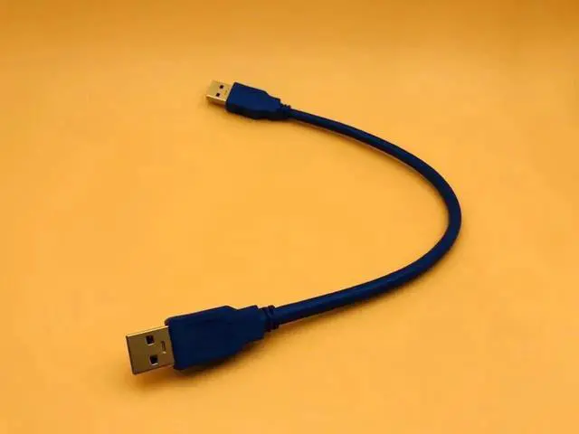 Alt view image 4 of 6 - 5pcs 30cm USB 3.0 Extender Cable Male To Male USB Extension Cable Super Speed USB 3.0 Data Cabo Cord For HDD PC Computer Mining