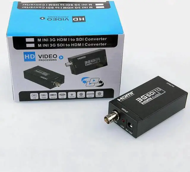 Alt view image 5 of 6 - HW-2901 SDI to HDMI converter SDI to HDMI HD video transmission connection TV broadcast level kvm
