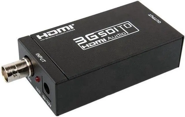 Alt view image 3 of 6 - HW-2901 SDI to HDMI converter SDI to HDMI HD video transmission connection TV broadcast level kvm